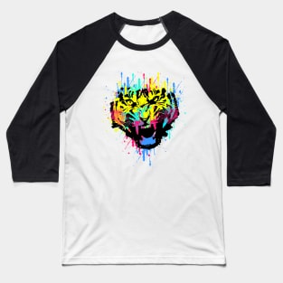 Spatter Tiger Baseball T-Shirt